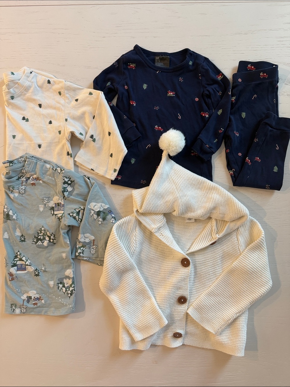 H&M Harper Canyon Toddler Boy Winter Christmas Holiday Bundle 2T 24 months